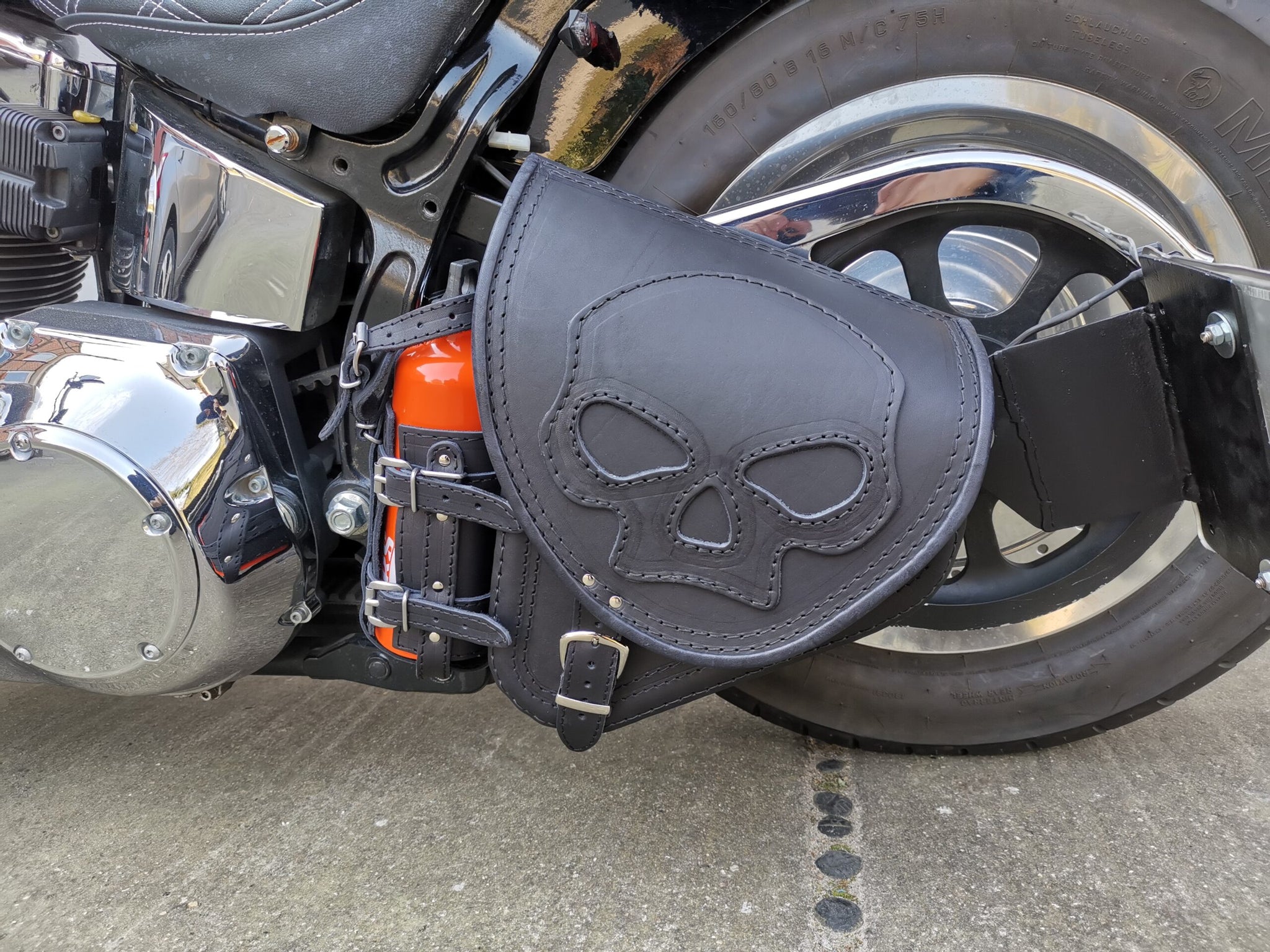 Set Valise latérale Craftride Dalaware + Sacs d'interieur compatible avec  Harley Davidson Sportster 883 Hugger / Iron ✓ Jetzt Bestellen!