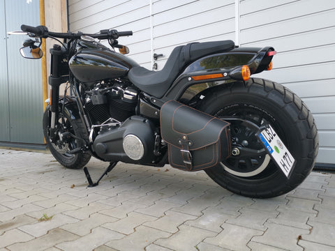 Odin Kupfer Schwingentasche passend für Harley-Davidson Softail